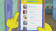 SpongeBob Checks His Snapper Chat 12