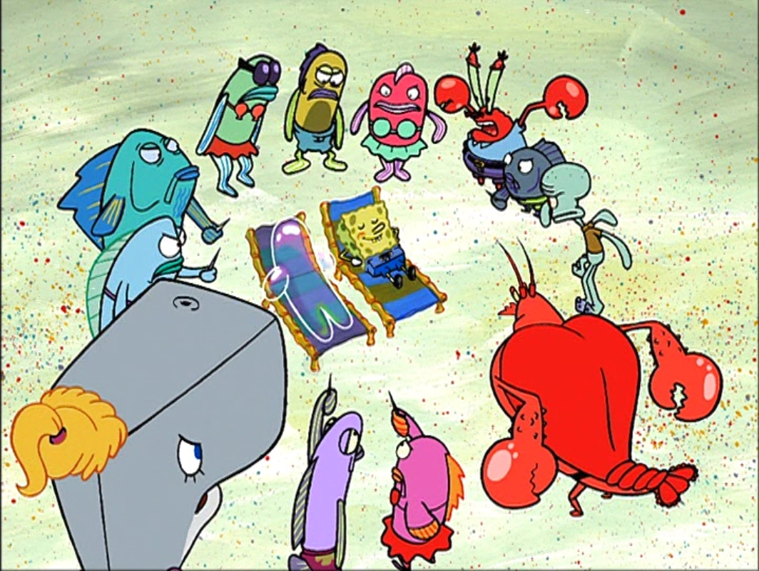 Image Larry in Bubble Buddy19.png Encyclopedia SpongeBobia