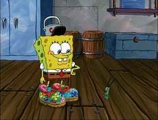 SpongeBob's Vibrating Shoes