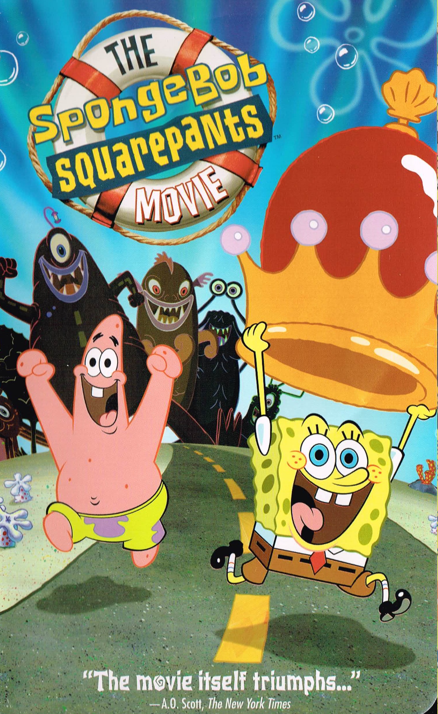 The SpongeBob SquarePants Movie (VHS) | Encyclopedia SpongeBobia