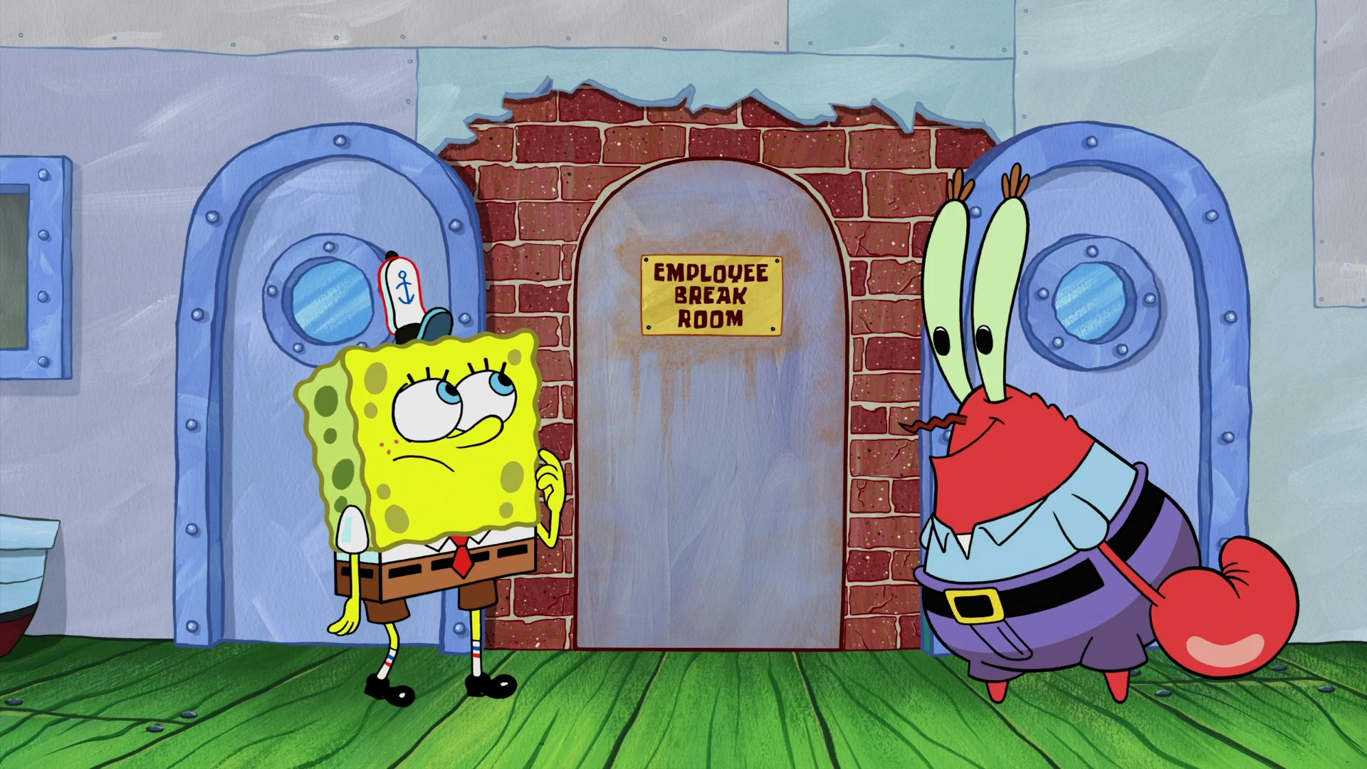 Employee break room/gallery Encyclopedia SpongeBobia Fandom