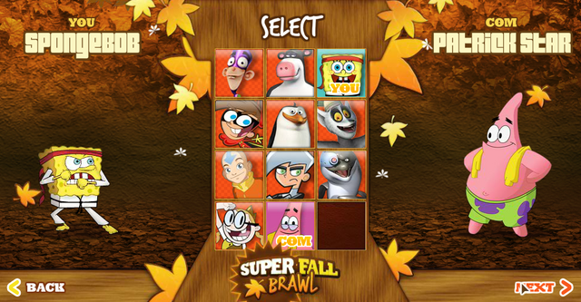 Image - Super Fall Brawl Character Selection.png | Encyclopedia ...