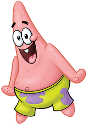 Patrick happy stock art