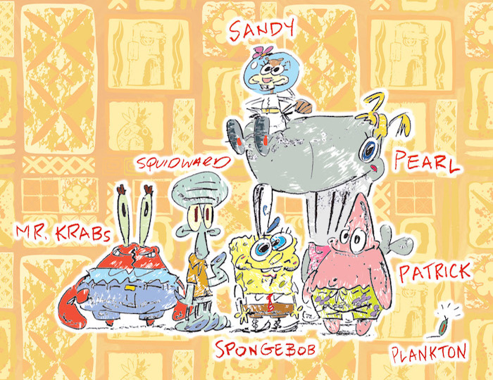 Cast Spongebob Characters Names