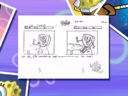 To SquarePants or not to SquarePants storyboard panels-5