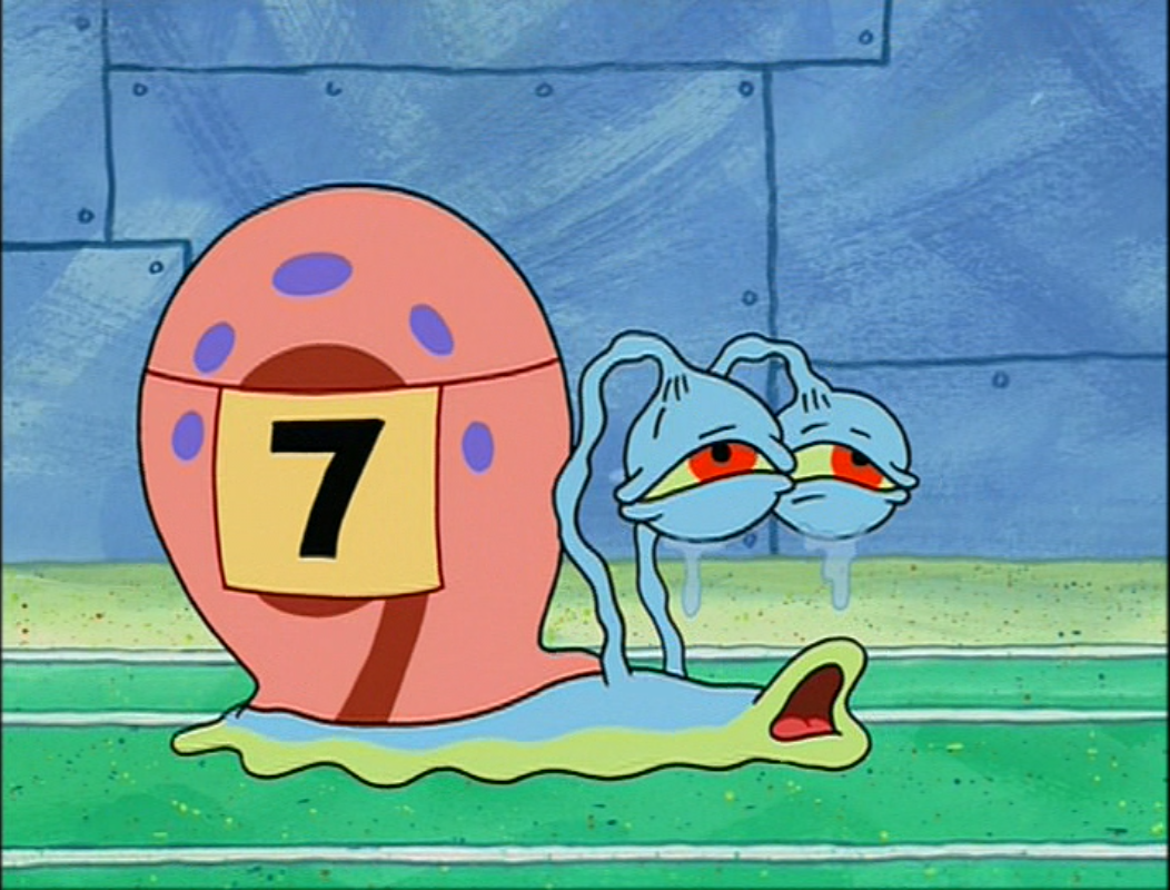 spongebob sick monster snails