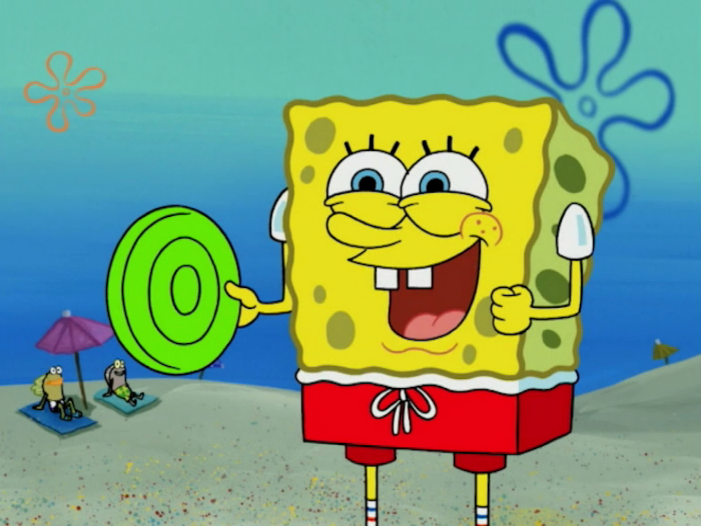 spongebob bathing suit