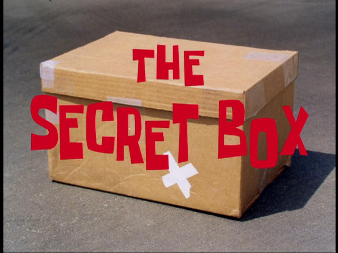 Resultado de imagem para spongebob secret box