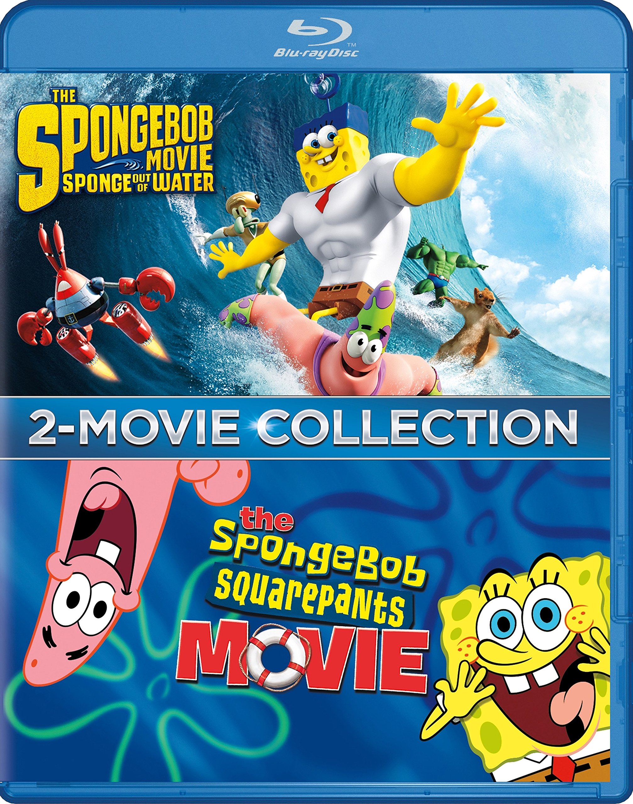 The SpongeBob Movie Collection (Blu-ray) | Encyclopedia SpongeBobia ...
