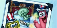 Image - Picture Of Patrick, Squidward Sleeping, & Spongebob On Easter