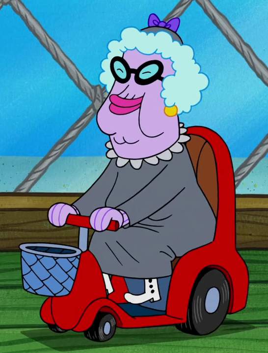 Sweet old lady Encyclopedia SpongeBobia Fandom