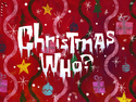 Christmas Who? title card