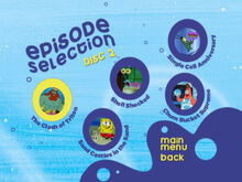 Disc 2 episode selection menu 2-0