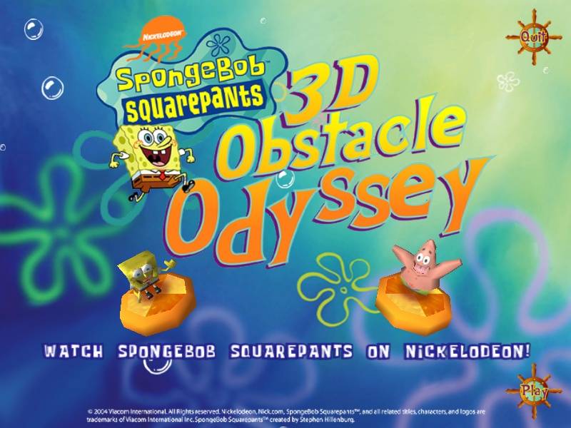  SpongeBob  SquarePants 3D  Obstacle  Odyssey  Encyclopedia 