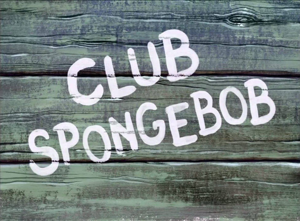 Resultado de imagem para spongebob club