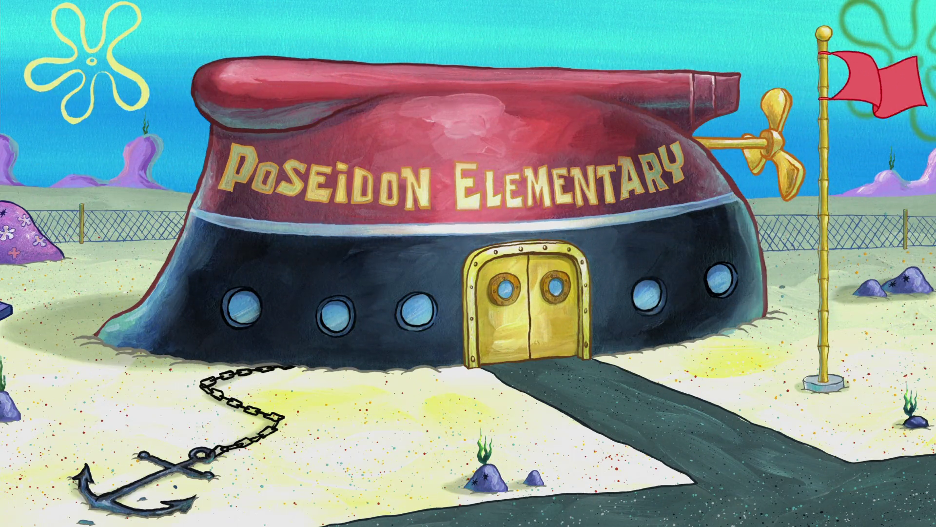 Poseidon Elementary School | Encyclopedia SpongeBobia | Fandom