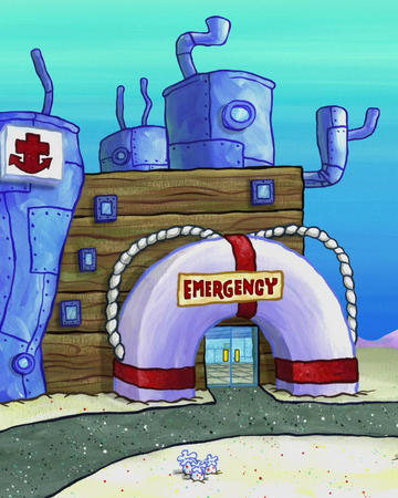 Spongebob Squarepants Mr Krabs Hospital