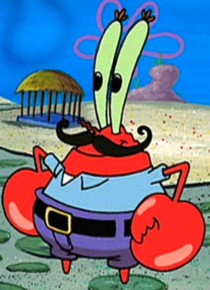 Image Mr Krabs With A Mustachepng Encyclopedia Spongebobia Fandom Powered By Wikia 5853