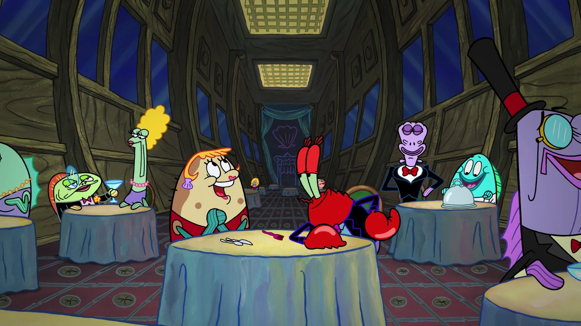 Fancy! waiter/gallery Encyclopedia SpongeBobia Fandom