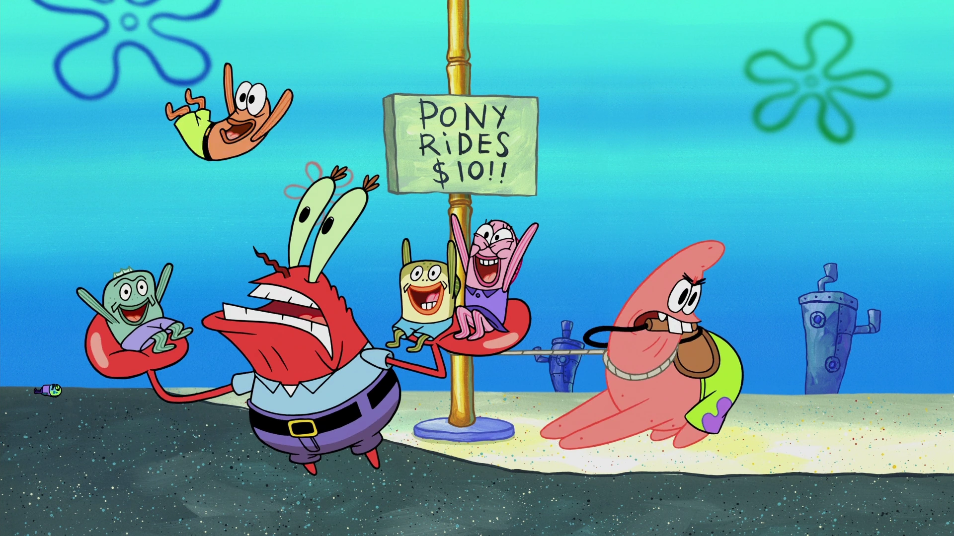 Spongebob Pat The Horse