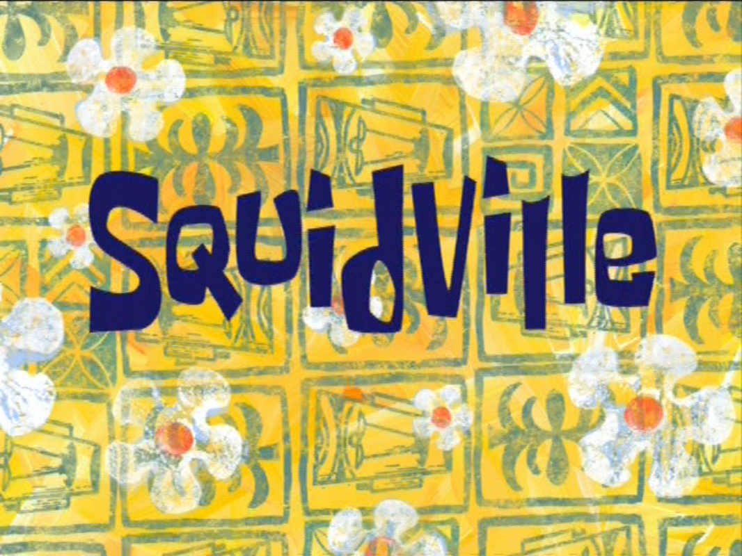 Resultado de imagem para squidville spongebob