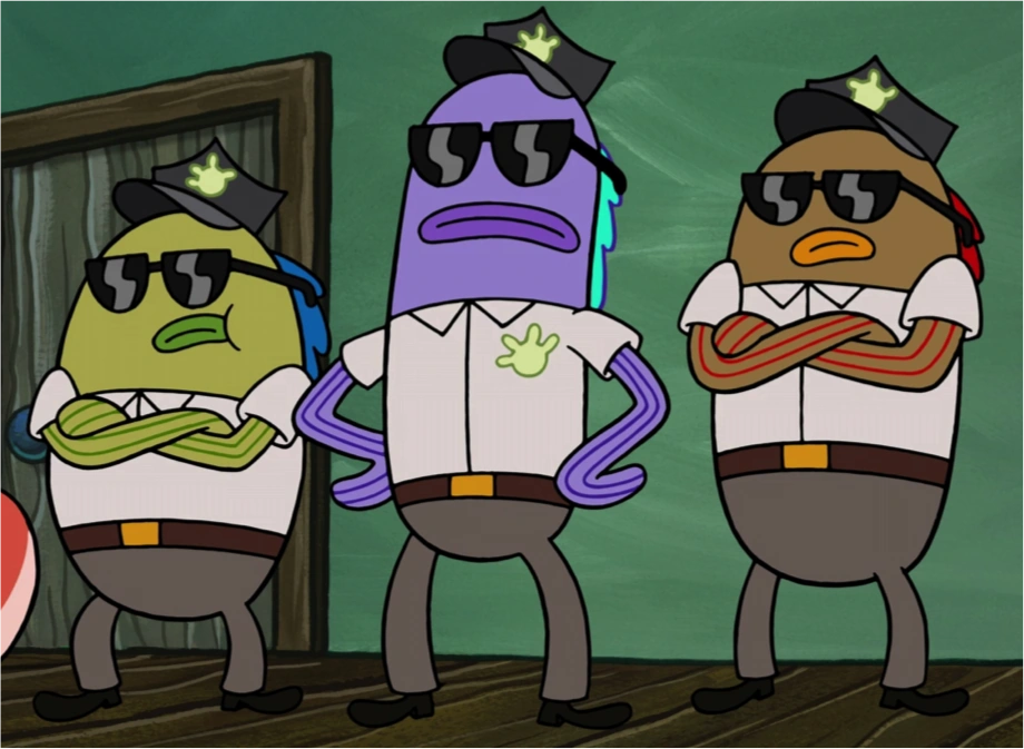 Glove World! officers Encyclopedia SpongeBobia Fandom