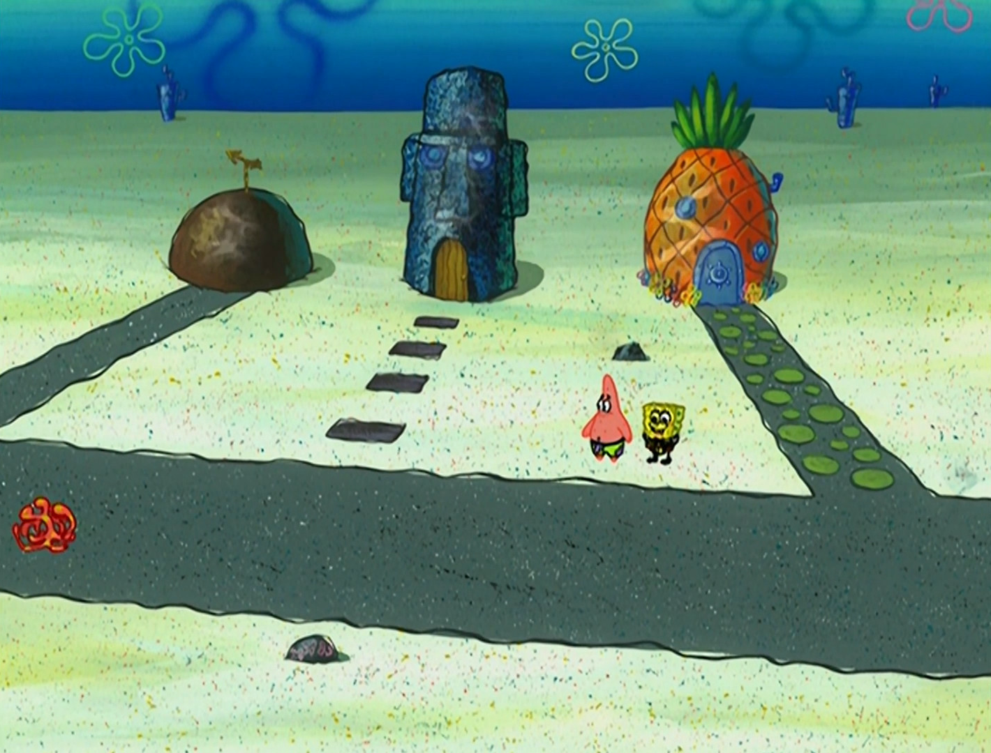 patrick star's house