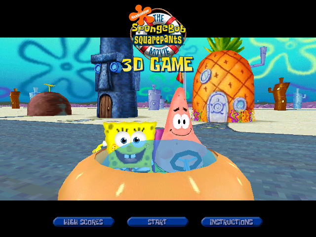 Spongebob Squarepants Movie 3d Game