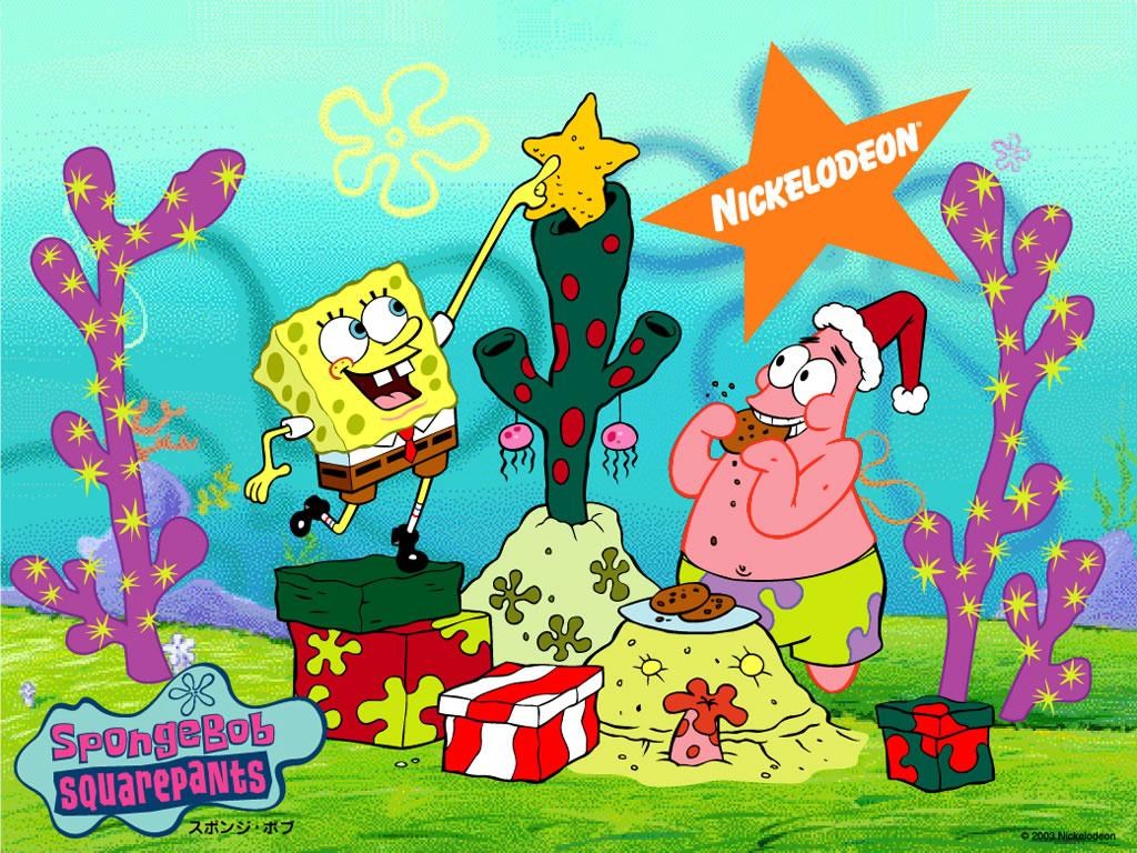 Image Spongebob Christmas Wallpaper 1024x768jpg Encyclopedia