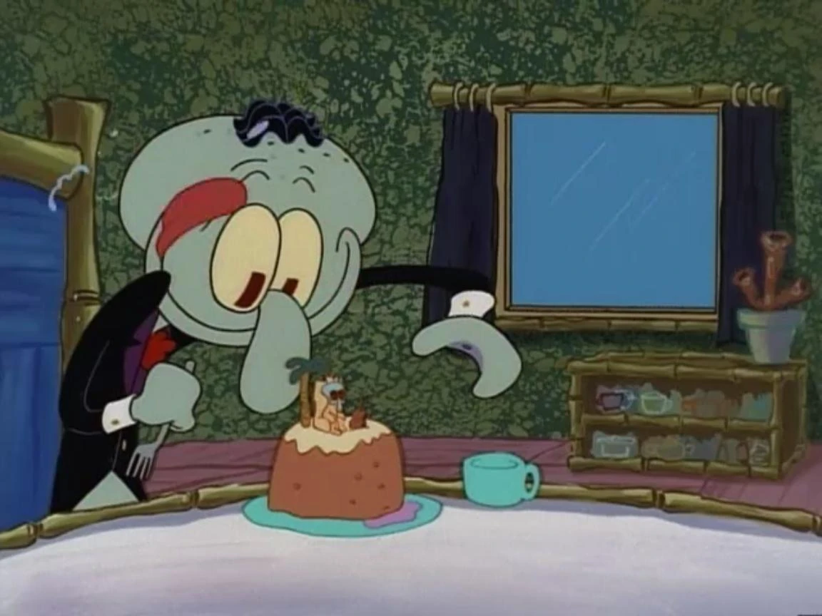 Image Squidwards cake.jpg Encyclopedia SpongeBobia FANDOM powered