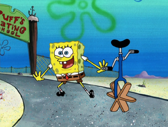 SpongeBob's unicycle | Encyclopedia SpongeBobia | Fandom