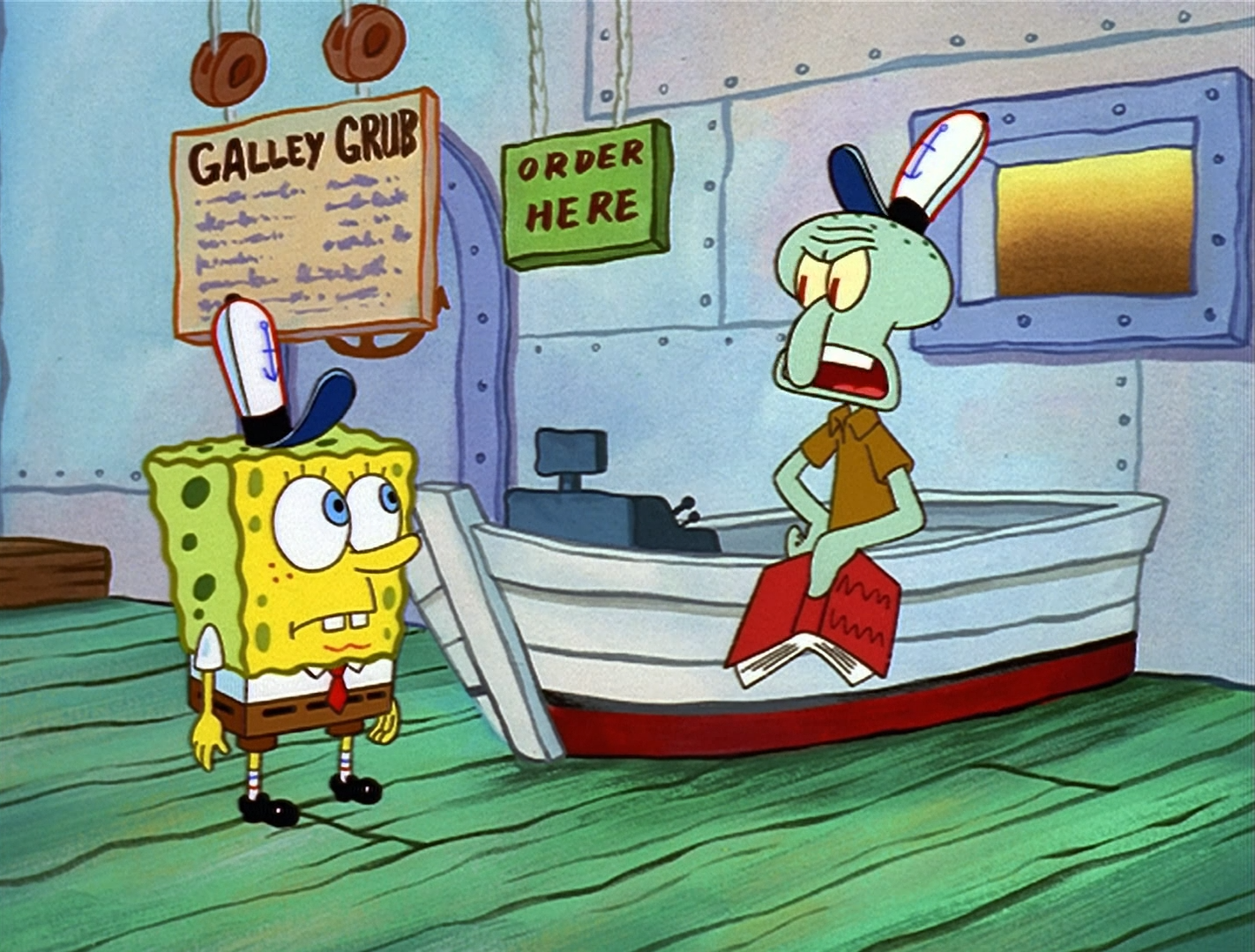 Spongebob employee of the. Спанч Боб 1 сезон. Самый первый губка Боб. Губка Боб культурная пропасть. Спанч Боб 1 сезон 7 серия.