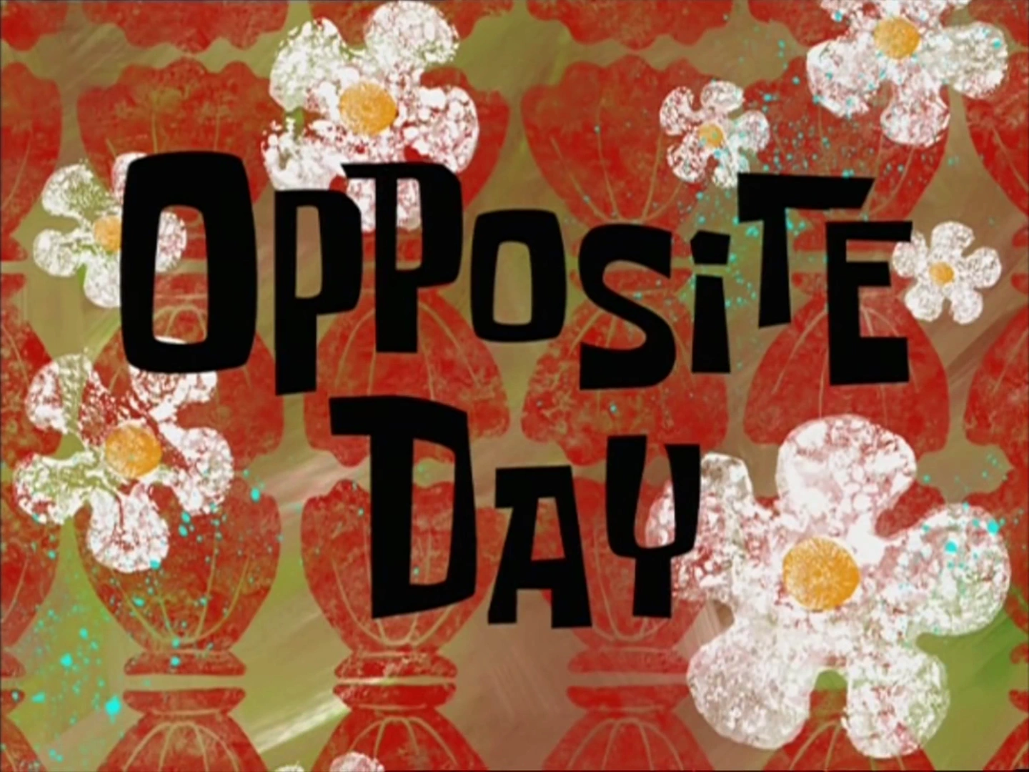 Image result for spongebob opposite day