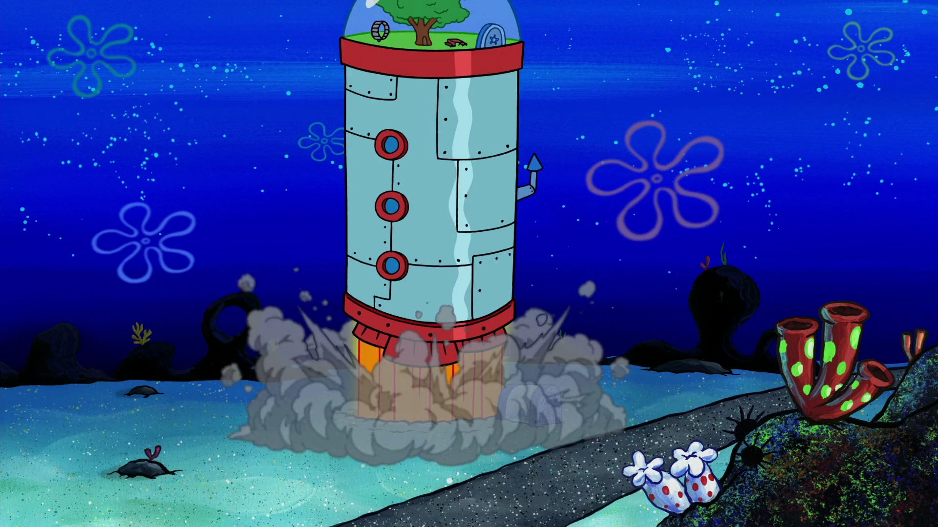 Sandy's rocket (spaceship)/gallery Encyclopedia SpongeBobia FANDOM