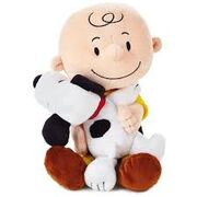 Charlie Brown and snoopy plush