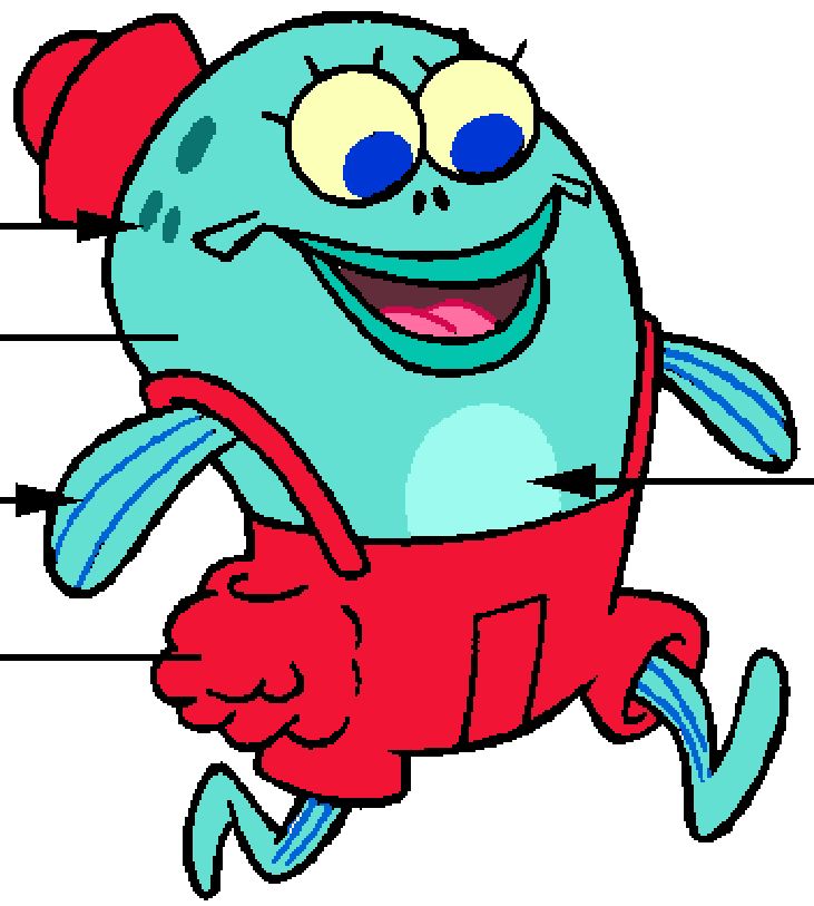 Blue kid fish Encyclopedia SpongeBobia Fandom