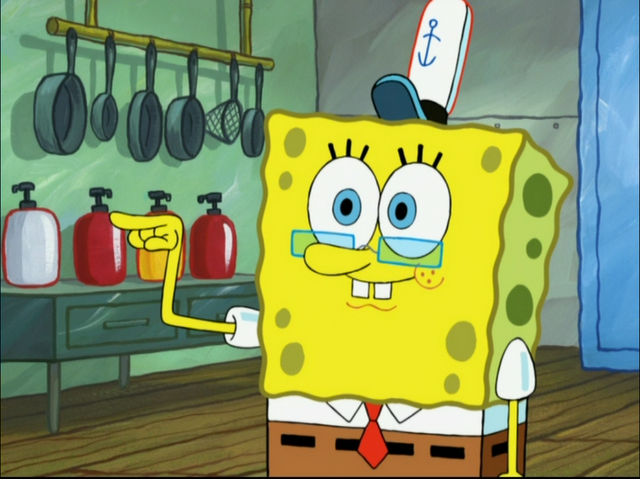 Image - SpongeBob with glasses in You Don't Know Sponge ...