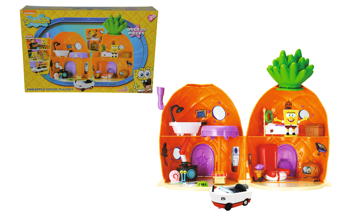 spongebob house playset