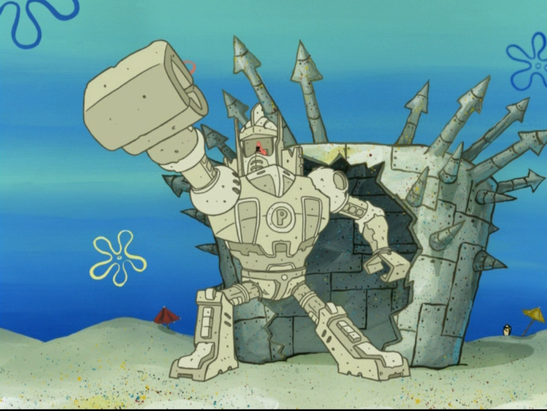 Patrick's sand robot | Encyclopedia SpongeBobia | FANDOM powered by Wikia