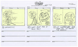 Someone's in the Kitchen with Sandy storyboard-151