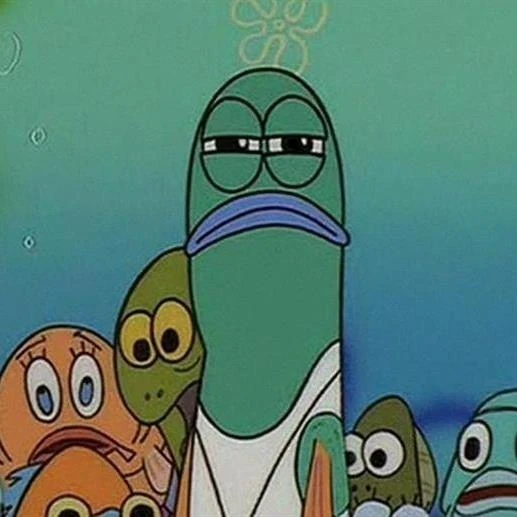 Image Seriousfishspongebob.jpg Encyclopedia SpongeBobia FANDOM