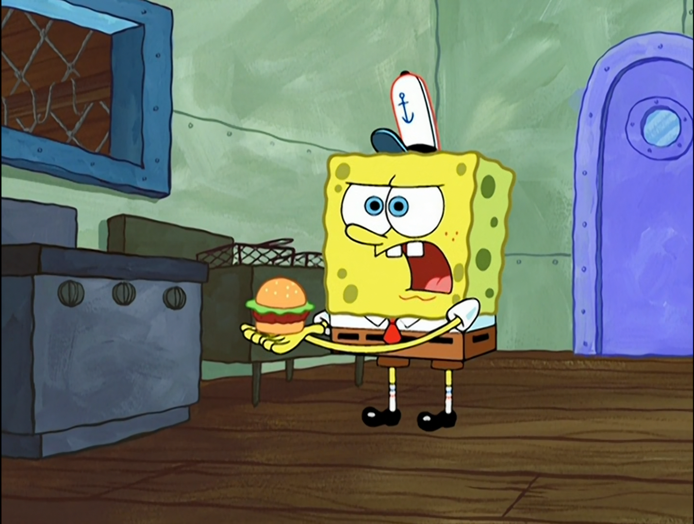 Губка боб квадратные штаны 4. Spongebob Squarepants Krabby Patty. Spongebob Krabby Patty. КРАСТИ краб 2. Губка Боб страх.