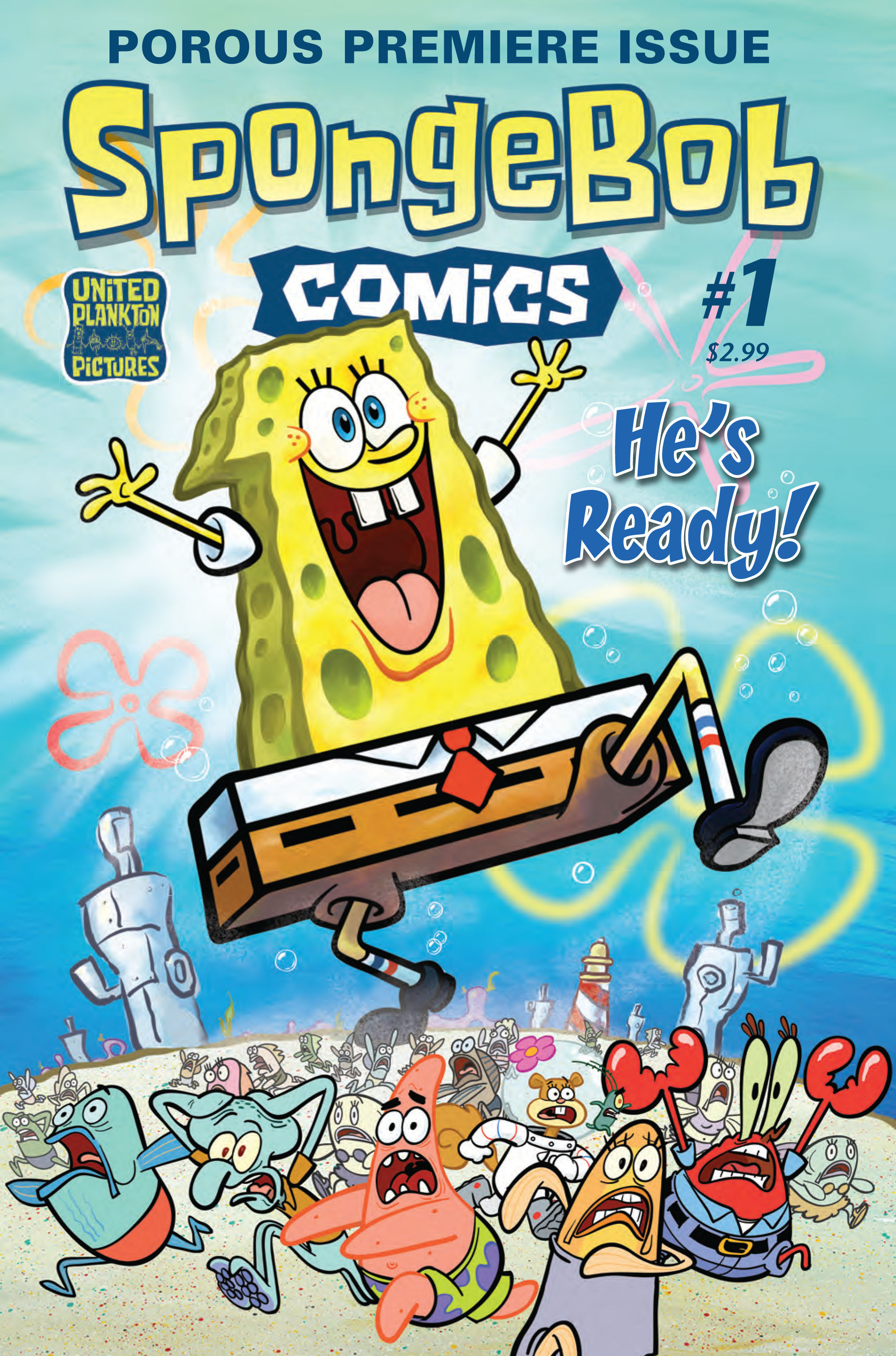 Spongebob Comics No 1 Encyclopedia Spongebobia Fandom