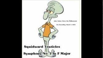 Squidward's Symphony Suction Cup