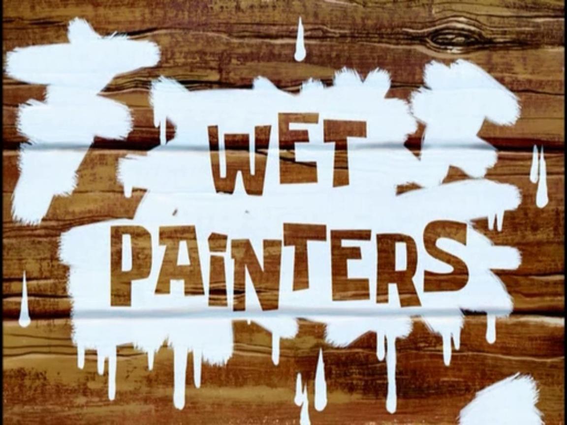 Resultado de imagem para spongebob wet painters