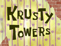 Krusty Towers title card