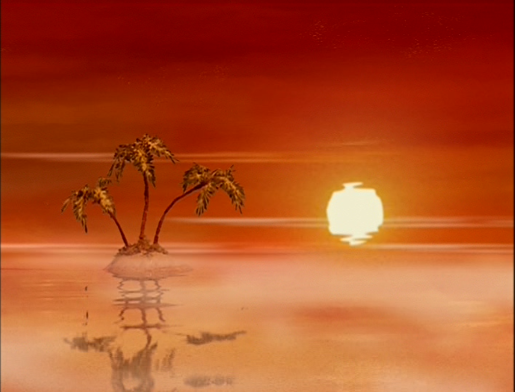 Image Prehistoric Bikini Atoll at sunset.png Encyclopedia SpongeBobia FANDOM powered by Wikia