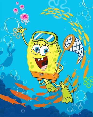 Image - SpongeBob Swimming.jpg | Encyclopedia SpongeBobia | FANDOM ...