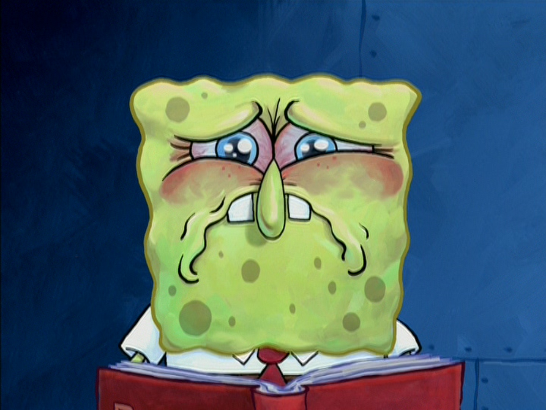 Image Sad Spongebob Encyclopedia Spongebobia Fandom Powered By Wikia 