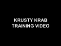 Krusty Krab Training Video title card